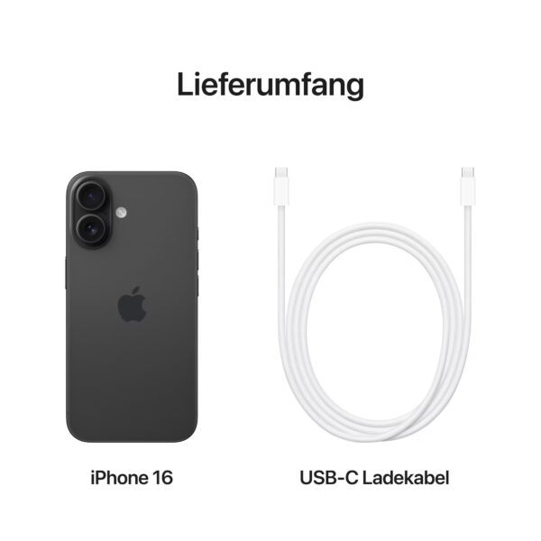 apple iphone 16 Black