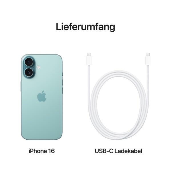 apple iphone 16 teal