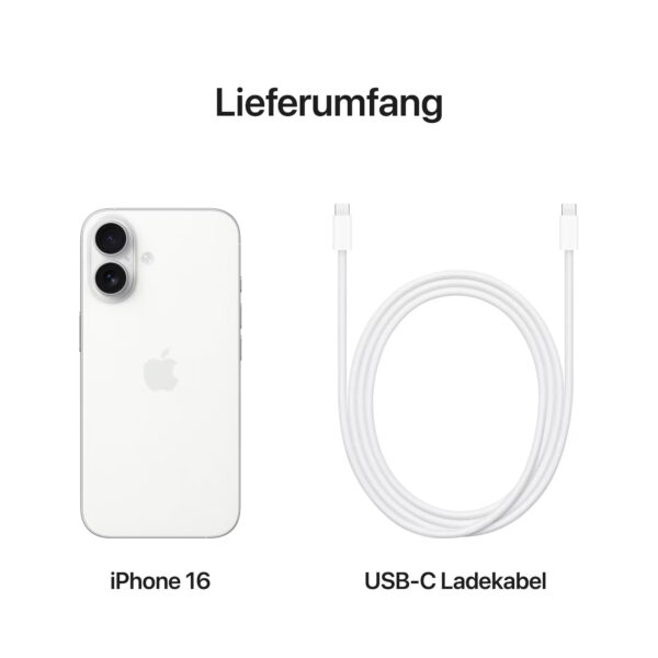 Apple iPhone 16 White