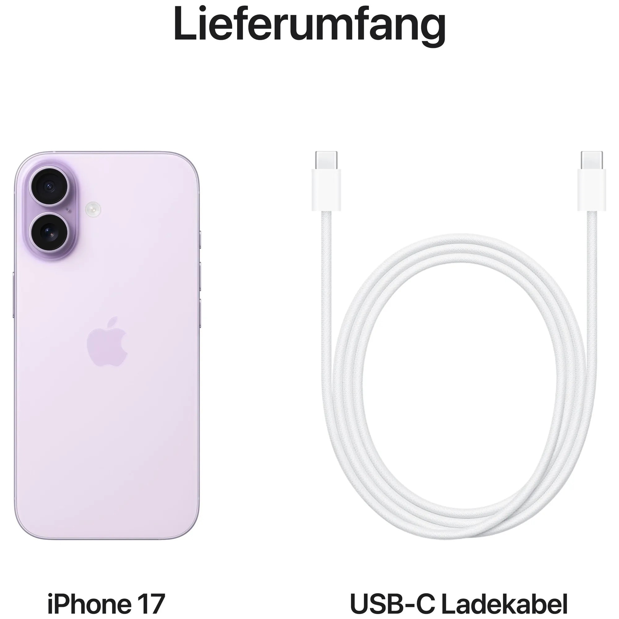 Apple iPhone 17 Lavender 256GB – Bild 5